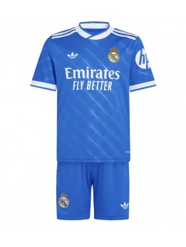Real Madrid Dječji Rezervni Dres kompleti 2025-26 Kratak Rukavima (+ kratke hlače)